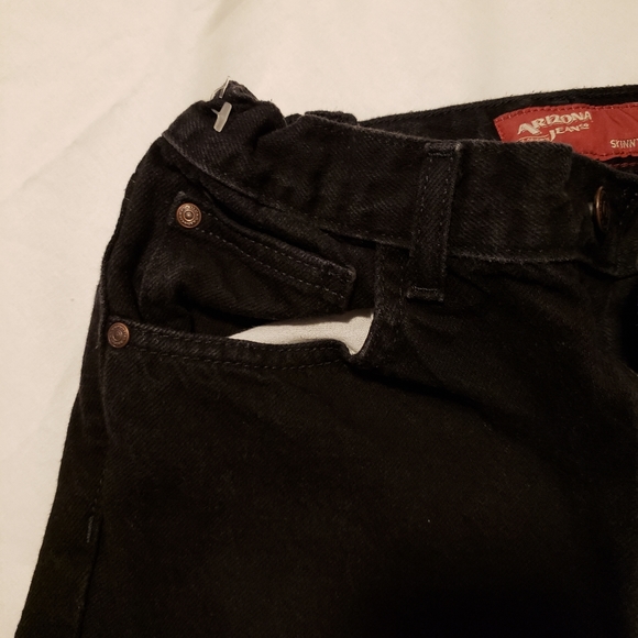Adjustable Black Skinny Jean - 16 (Arizona Jeans) - Picture 5 of 8